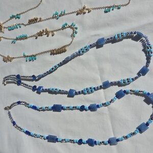 Odds And Ends. Three Necklaces.
